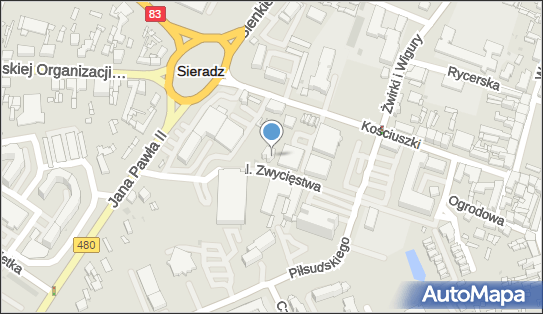 Kancelaria notarialna, Aleja Zwycięstwa, Sieradz