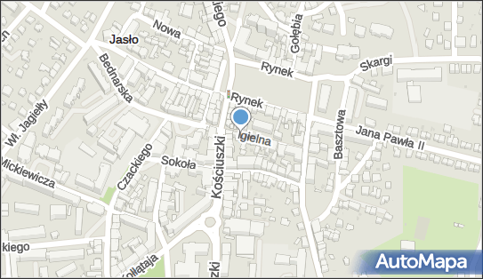 Kantor Wymiany Walut Mariusz Kiełb, Igielna 15, Jasło 38-200 - Kantor, godziny otwarcia, numer telefonu