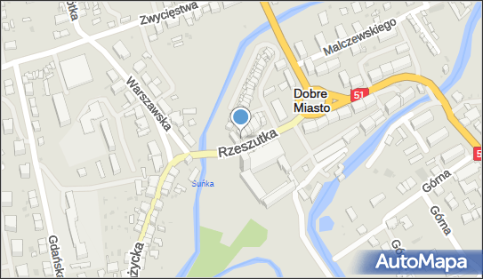Kantor, Rzeszutka Emila 25, Dobre Miasto - Kantor