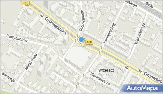 Kantor, DW 468, Aleja Grunwaldzka, Gdańsk - Kantor