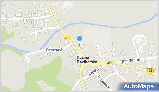 Kantor, Kościelna 1, Kuźnia Raciborska - Kantor