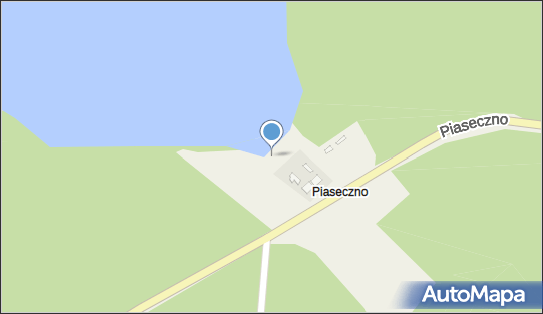 Kąpielisko, DW 544, Piaseczno - Kąpielisko