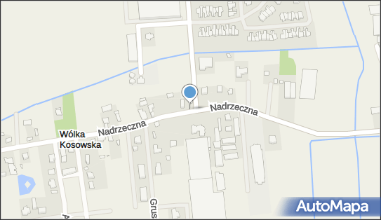 Drewnany krzyż, Nadrzeczna 32, Wólka Kosowska 05-552 - Kapliczka, Figura Świętych, Krzyż