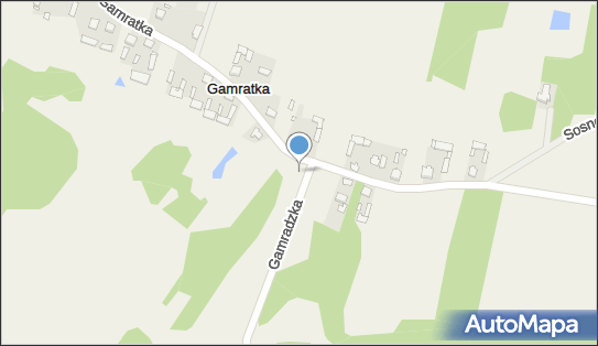 Drewniany krzyż, Gamratka 10, Gamratka 05-300 - Kapliczka, Figura Świętych, Krzyż