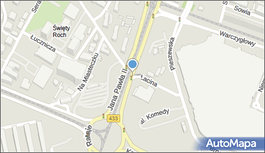 Drewniany krzyż, Łacina 1, Poznań - Kapliczka, Figura Świętych, Krzyż