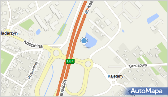Drewniany krzyż, Rolna, Kajetany 05-830 - Kapliczka, Figura Świętych, Krzyż