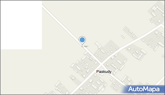 Drewniany krzyż, Paskudy, Paskudy 21-307 - Kapliczka, Figura Świętych, Krzyż