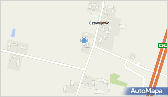 Drewniany krzyż, E2615, Czewujewo - Kapliczka, Figura Świętych, Krzyż