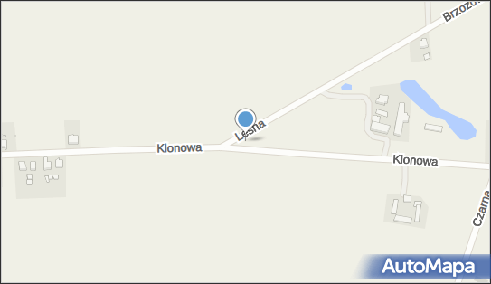 Drewniany krzyż, Klonowa, Pawłowo 89-620 - Kapliczka, Figura Świętych, Krzyż