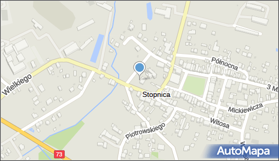 Figura Chrystusa, Króla Kazimierza Wielkiego756, Stopnica 28-130 - Kapliczka, Figura Świętych, Krzyż