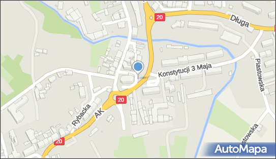 Figura Jezusa Chrystusa, Plac Jana Pawła II, Miastko - Kapliczka, Figura Świętych, Krzyż