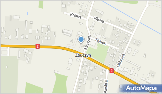 figura Pana Jezusa, Klonowa, Zbuczyn 08-106 - Kapliczka, Figura Świętych, Krzyż