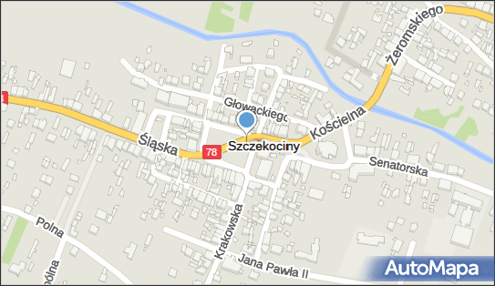 Figurka św. Floriana, Plac gen. Tadeusza Kościuszki, Szczekociny - Kapliczka, Figura Świętych, Krzyż