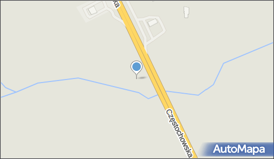 Figurka, Częstochowska, Koziegłowy 42-350 - Kapliczka, Figura Świętych, Krzyż