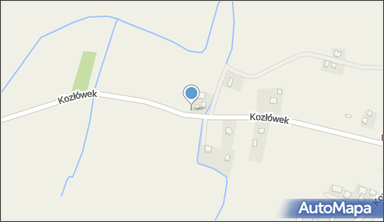 Kamienna kapliczka, Kozłówek 12, Kozłówek 38-126 - Kapliczka, Figura Świętych, Krzyż