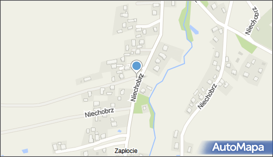 Kamienna kapliczka, Niechobrz 650, Niechobrz 36-047 - Kapliczka, Figura Świętych, Krzyż