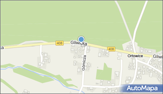 Kaplica Krzyż, Gliwicka408 14, Ortowice 47-246 - Kapliczka, Figura Świętych, Krzyż