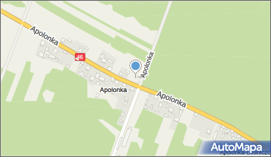 Kaplica, 46, Apolonka - Kapliczka, Figura Świętych, Krzyż