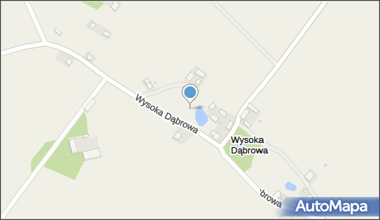 kapliczka do nabożeństw, Wysoka Dąbrowa 10, Wysoka Dąbrowa 11-311 - Kapliczka, Figura Świętych, Krzyż