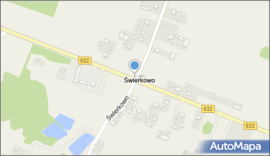 Kapliczka, Figura Świętych, Krzyż, DW 632, Świerkowo - Kapliczka, Figura Świętych, Krzyż