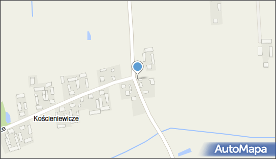 Kapliczka, Figura Świętych, Krzyż, Kościeniewicze 21-530 - Kapliczka, Figura Świętych, Krzyż