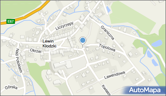 Kapliczka, Figura Świętych, Krzyż, Topolowa, Lewin Kłodzki 57-343 - Kapliczka, Figura Świętych, Krzyż