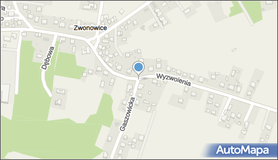 Kapliczka, Figura Świętych, Krzyż, Gaszowicka, Zwonowice 44-292 - Kapliczka, Figura Świętych, Krzyż