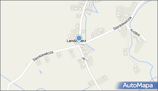 Kapliczka, Figura Świętych, Krzyż, Landzmierz 47-253 - Kapliczka, Figura Świętych, Krzyż