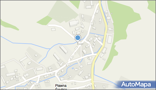 Kapliczka, Figura Świętych, Krzyż, Pławna Dolna, Pławna Dolna 59-623 - Kapliczka, Figura Świętych, Krzyż