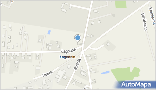 Kapliczka, Figura Świętych, Krzyż, Łagodna, Łagodzin 66-446 - Kapliczka, Figura Świętych, Krzyż
