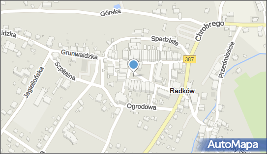 Kapliczka, Figura Świętych, Krzyż, Rynek 8, Radków 57-420 - Kapliczka, Figura Świętych, Krzyż