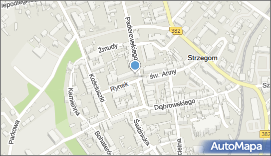 Kapliczka, Figura Świętych, Krzyż, Rynek 19, Strzegom 58-150 - Kapliczka, Figura Świętych, Krzyż