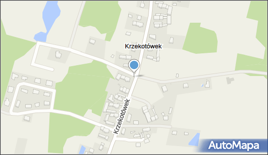 Kapliczka, Figura Świętych, Krzyż, Krzekotówek 6, Krzekotówek 67-240 - Kapliczka, Figura Świętych, Krzyż