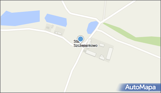 Kapliczka, Figura Świętych, Krzyż, Stare Szczepankowo - Kapliczka, Figura Świętych, Krzyż