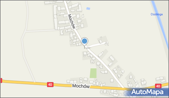 Kapliczka, Figura Świętych, Krzyż, Mochów 9a, Mochów 48-250 - Kapliczka, Figura Świętych, Krzyż