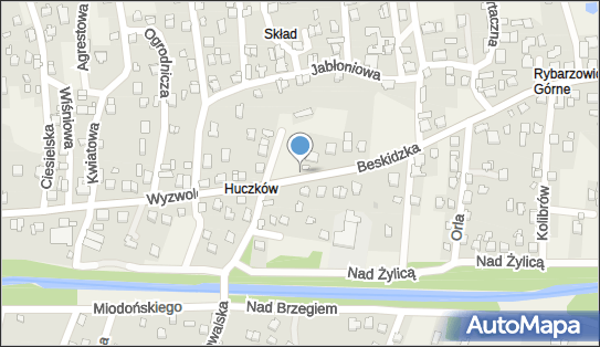 Kapliczka, Figura Świętych, Krzyż, Beskidzka 863, Rybarzowice 43-378 - Kapliczka, Figura Świętych, Krzyż