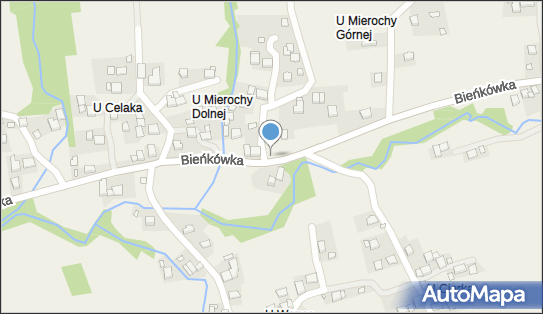 Kapliczka, Figura Świętych, Krzyż, Bieńkówka 40, Bieńkówka 34-212 - Kapliczka, Figura Świętych, Krzyż