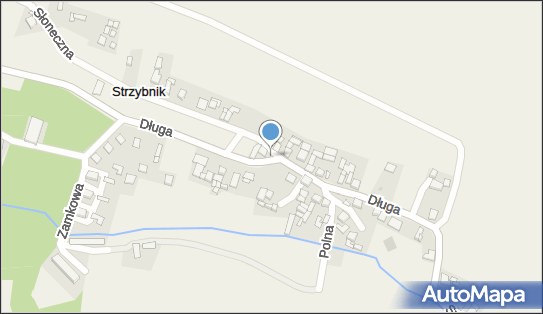 Kapliczka, Figura Świętych, Krzyż, Długa 24, Strzybnik 47-411 - Kapliczka, Figura Świętych, Krzyż