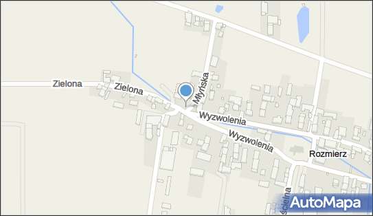 Kapliczka, Figura Świętych, Krzyż, Wyzwolenia 42a, Rozmierz 47-171 - Kapliczka, Figura Świętych, Krzyż