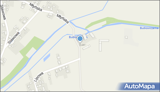 Kapliczka, Figura Świętych, Krzyż, Młyńska 28, Stare Budkowice 46-030 - Kapliczka, Figura Świętych, Krzyż