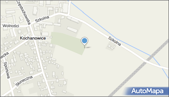 Kapliczka, Figura Świętych, Krzyż, Szkolna, Kochanowice 42-713 - Kapliczka, Figura Świętych, Krzyż