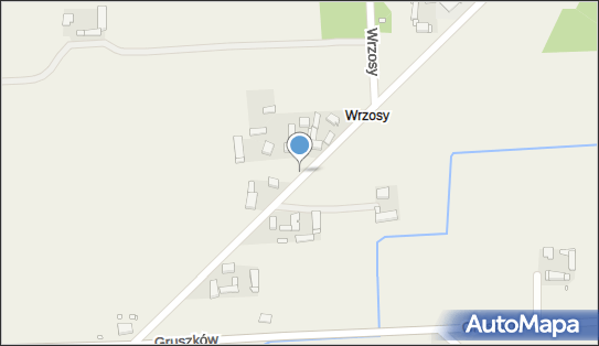 Kapliczka, Figura Świętych, Krzyż, Wrzosy 11, Wrzosy 63-505 - Kapliczka, Figura Świętych, Krzyż