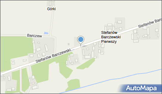 Kapliczka, Figura Świętych, Krzyż, Stefanów Barczewski Pierwszy 98-275 - Kapliczka, Figura Świętych, Krzyż