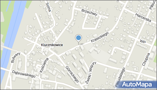 Kapliczka, Figura Świętych, Krzyż, Krasickiego Ignacego, bp. 12 32-600 - Kapliczka, Figura Świętych, Krzyż