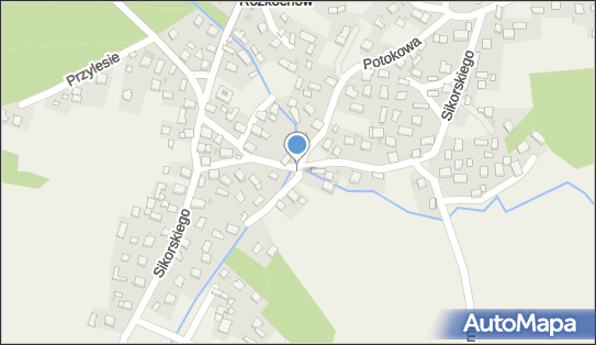 Kapliczka, Figura Świętych, Krzyż, Rozkochów 32-551 - Kapliczka, Figura Świętych, Krzyż