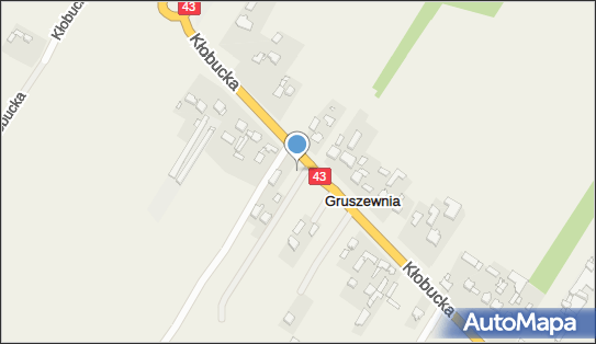 Kapliczka, Figura Świętych, Krzyż, Kłobucka43 10, Gruszewnia 42-125 - Kapliczka, Figura Świętych, Krzyż