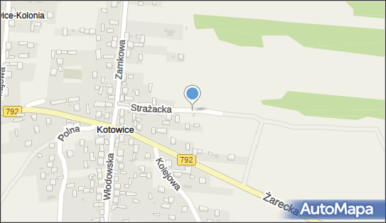 Kapliczka, Figura Świętych, Krzyż, Strażacka 8, Kotowice 42-310 - Kapliczka, Figura Świętych, Krzyż