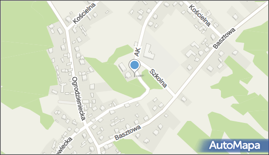 Kapliczka, Figura Świętych, Krzyż, Armii Krajowej 15, Ryczów 42-440 - Kapliczka, Figura Świętych, Krzyż