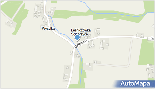 Kapliczka, Figura Świętych, Krzyż, Gołyszyn, Gołyszyn 32-046 - Kapliczka, Figura Świętych, Krzyż