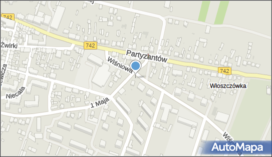 Kapliczka, Figura Świętych, Krzyż, Wiśniowa 9, Włoszczowa 29-100 - Kapliczka, Figura Świętych, Krzyż